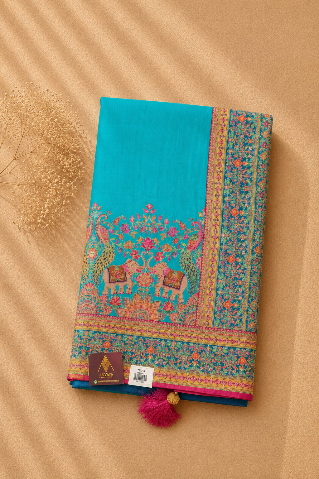 Rajangan 01 Banaras Pashmina Saree