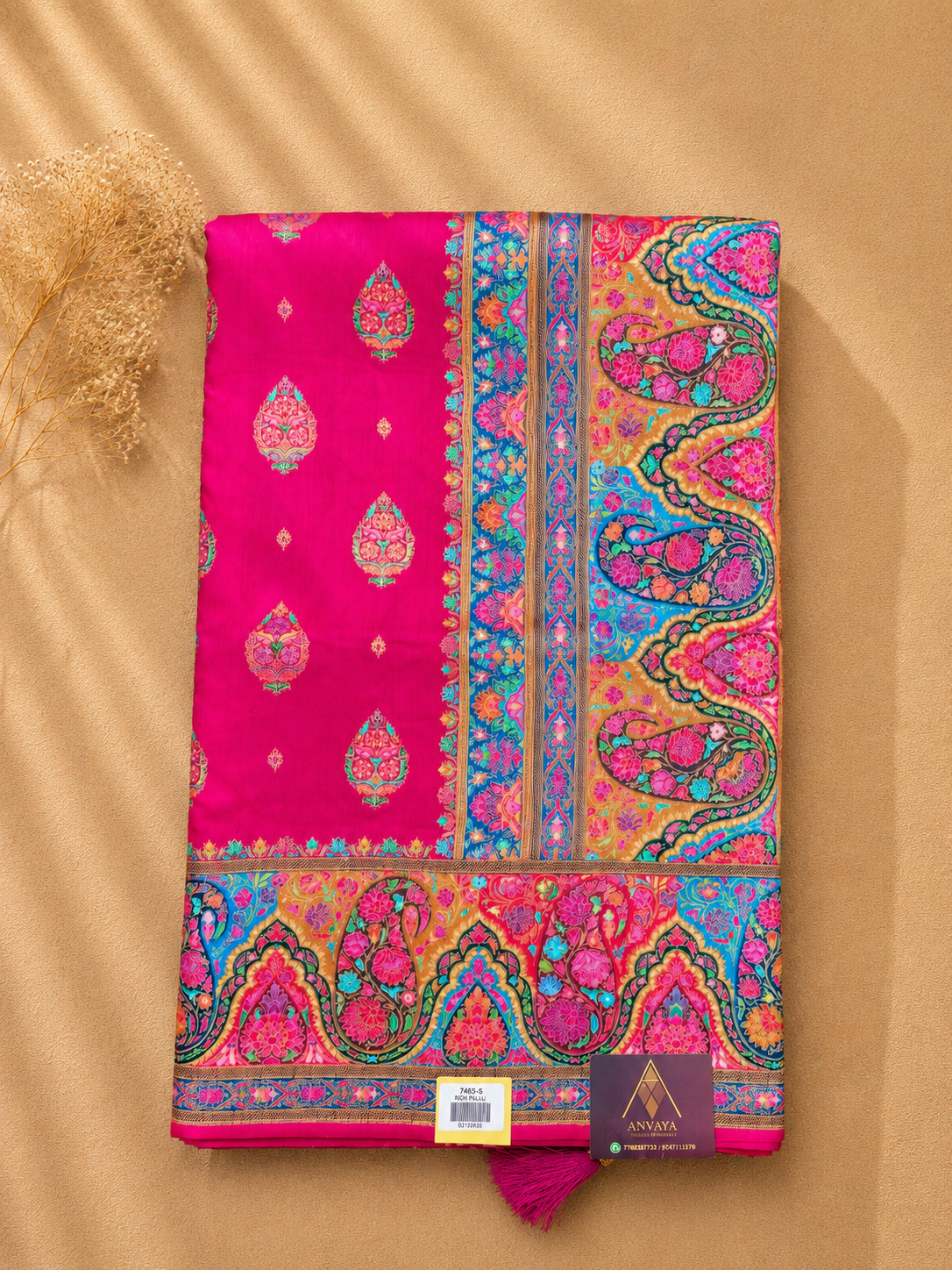 Rajangan 03 Banaras Pashmina Saree