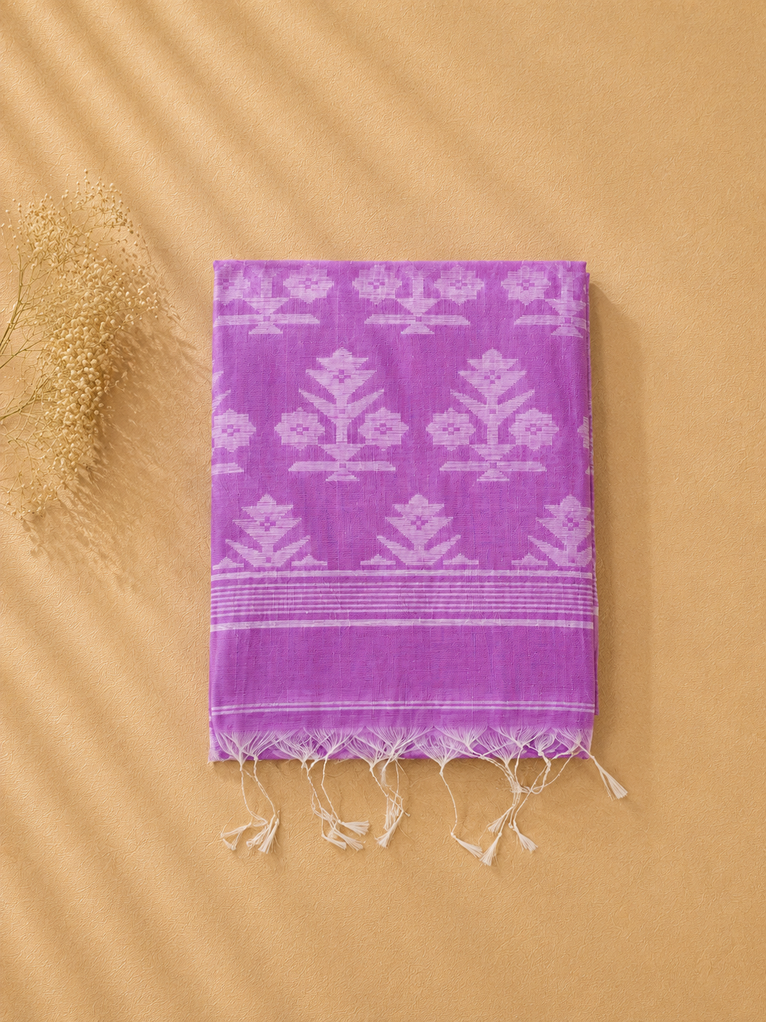Fern Jamdani Saree