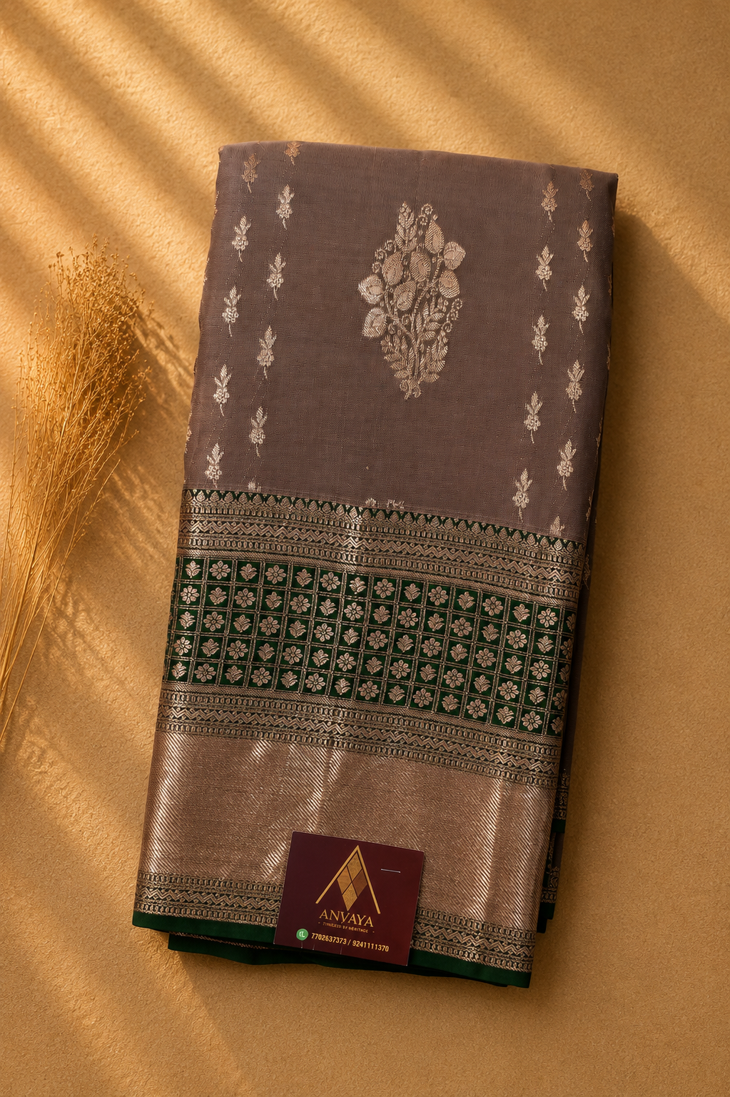 Mrinalini Kanchi Pattu Saree