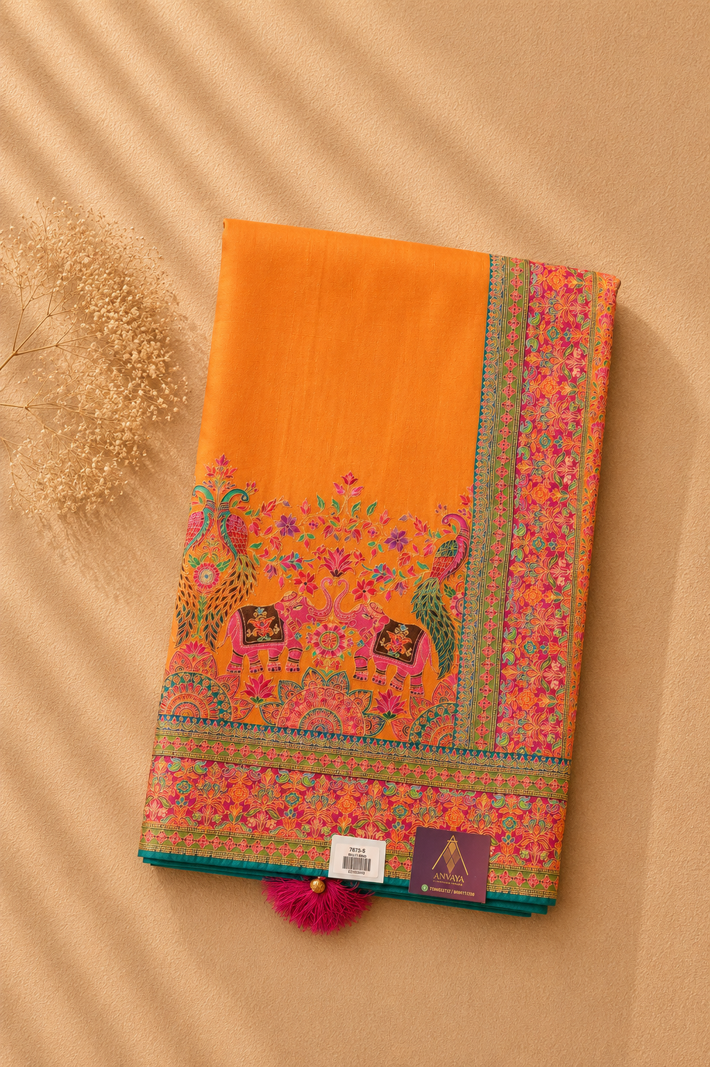 Rajangan 01 Banaras Pashmina Saree