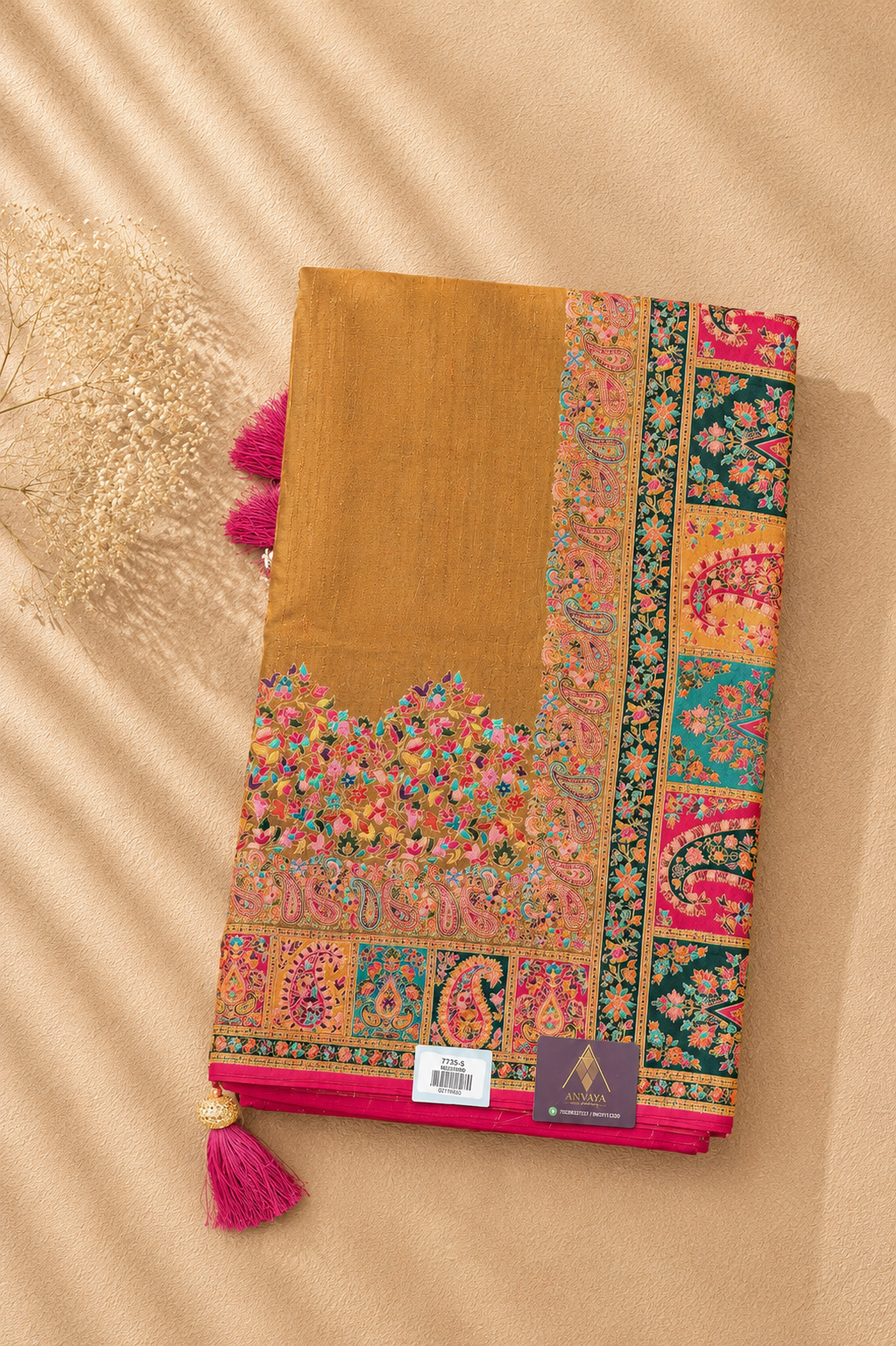 Rajangan 02 Banaras Pashmina Saree