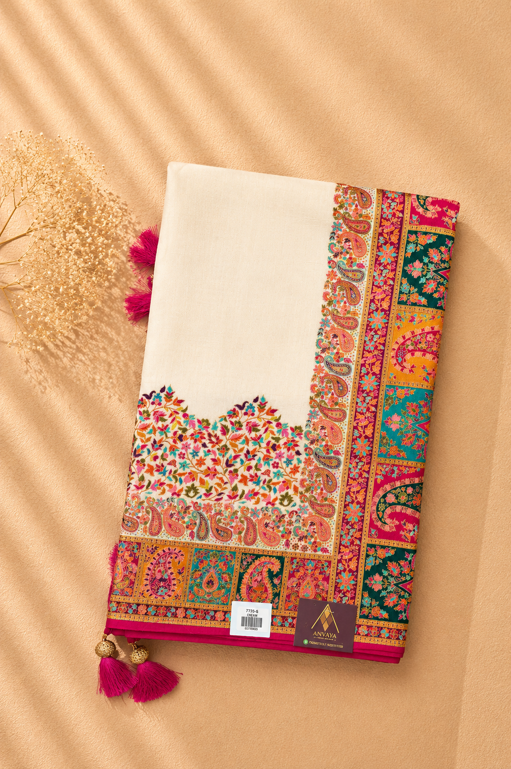 Rajangan 02 Banaras Pashmina Saree