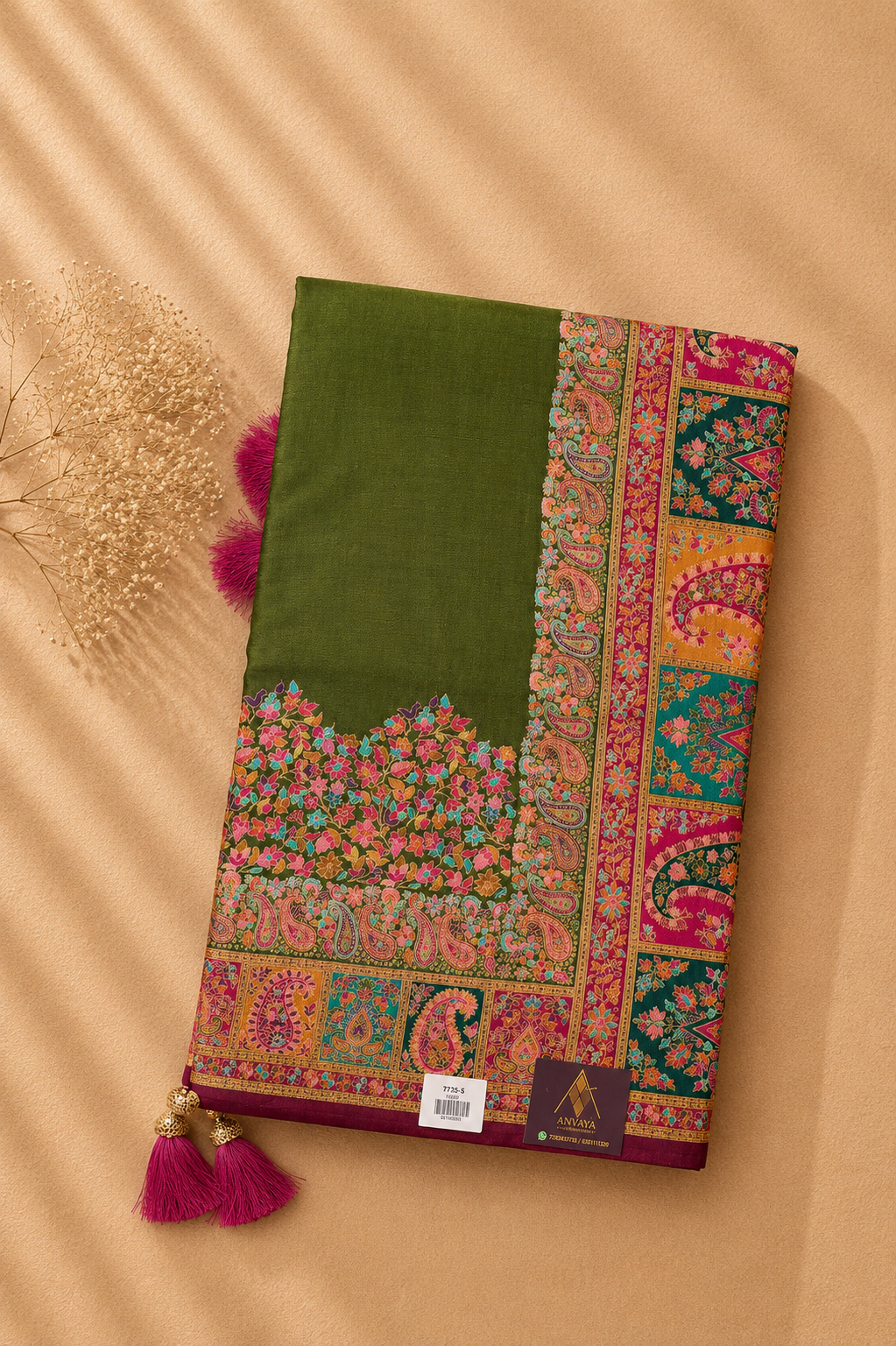 Rajangan 02 Banaras Pashmina Saree