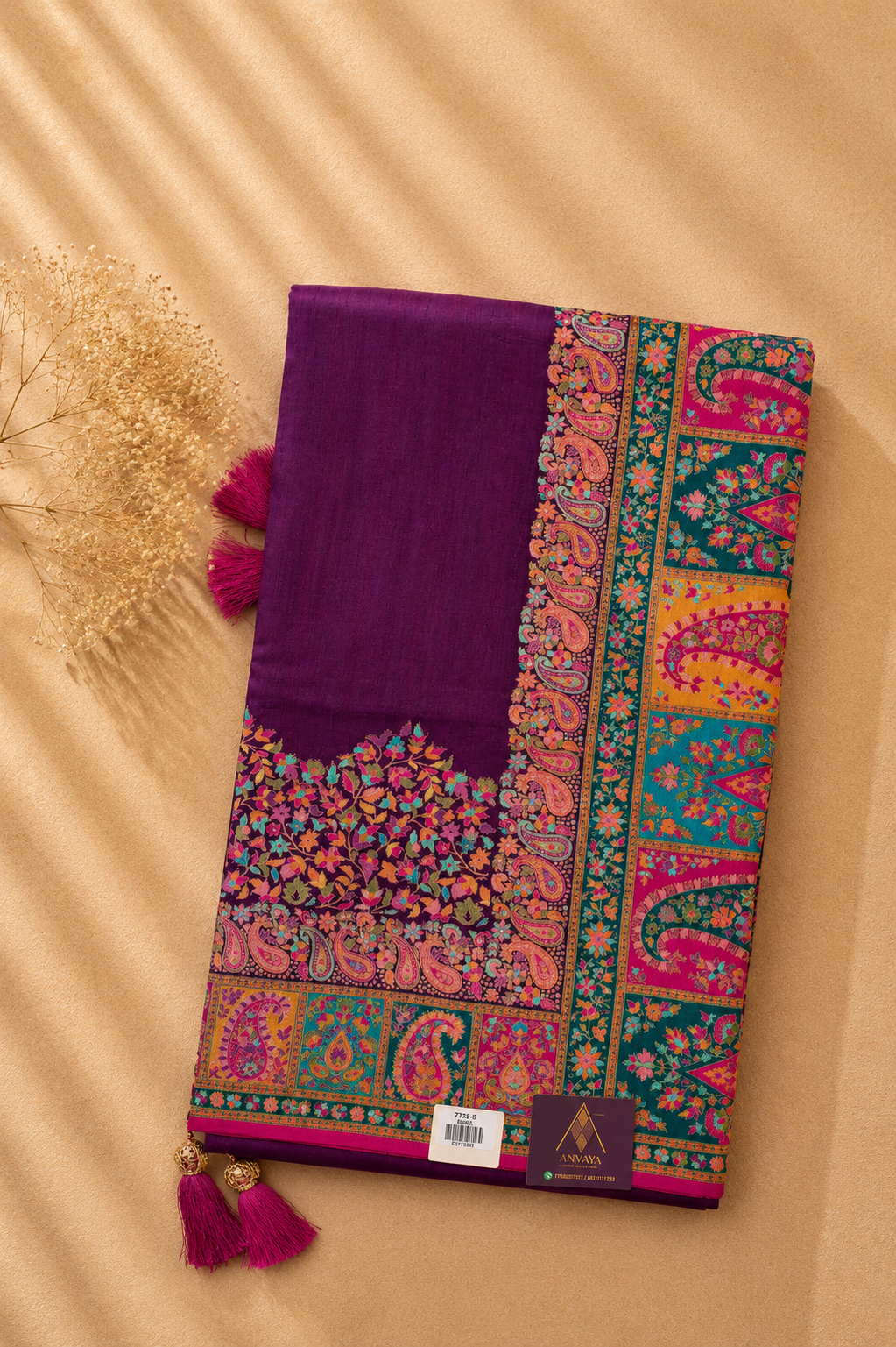 Rajangan 02 Banaras Pashmina Saree