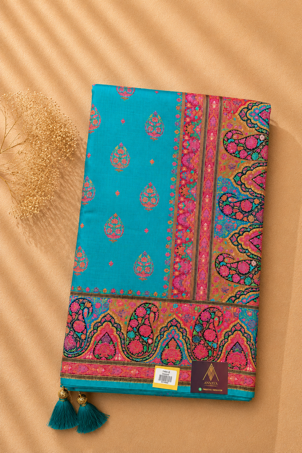 Rajangan 03 Banaras Pashmina Saree