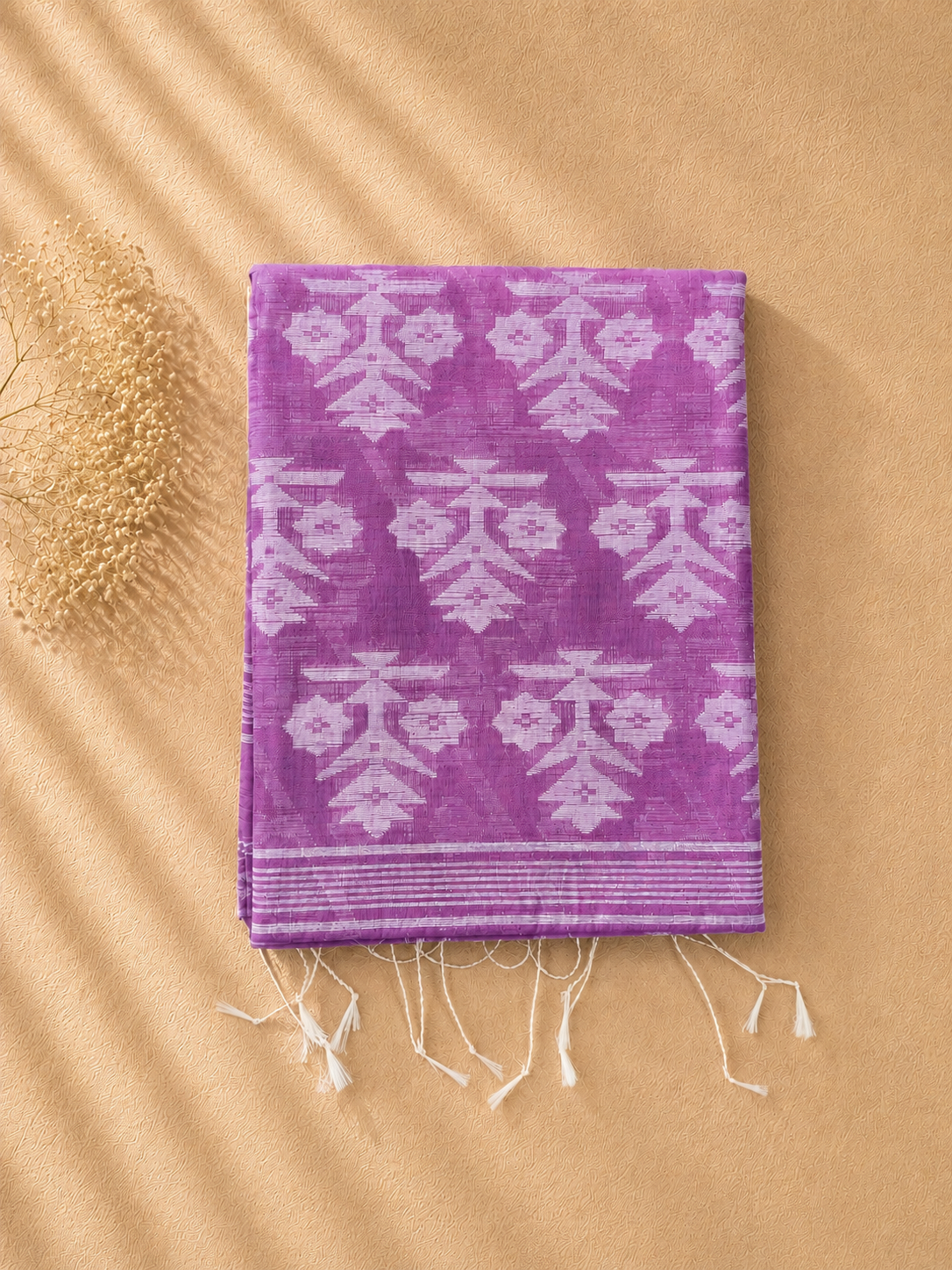 Fern Jamdani Saree