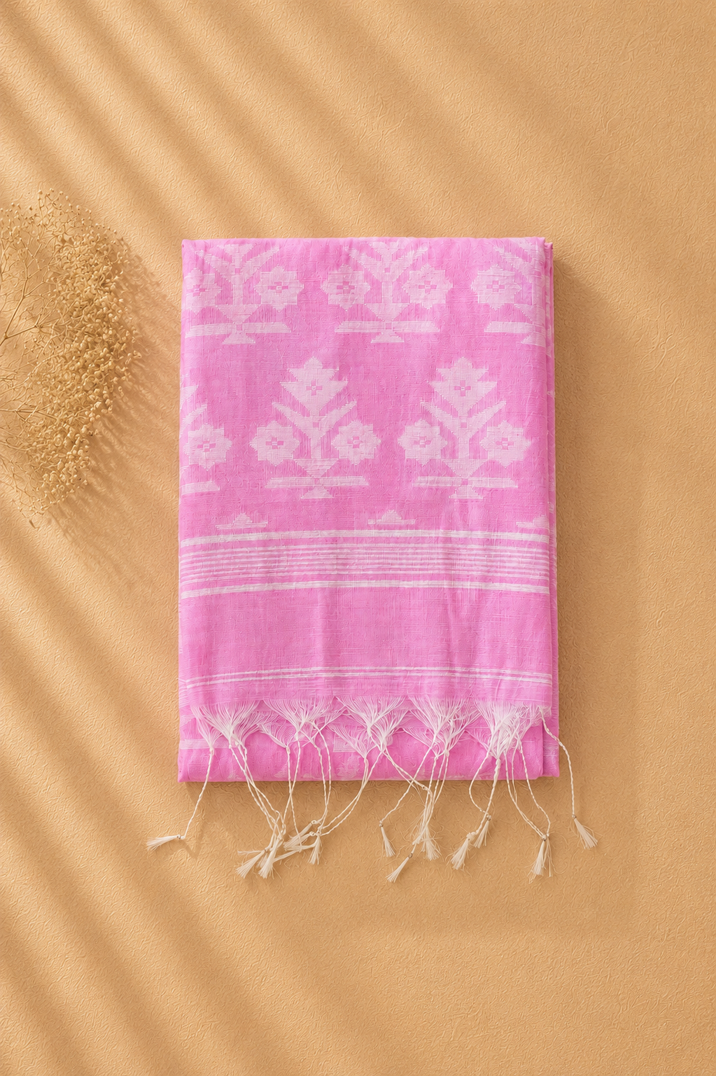 Fern Jamdani Saree